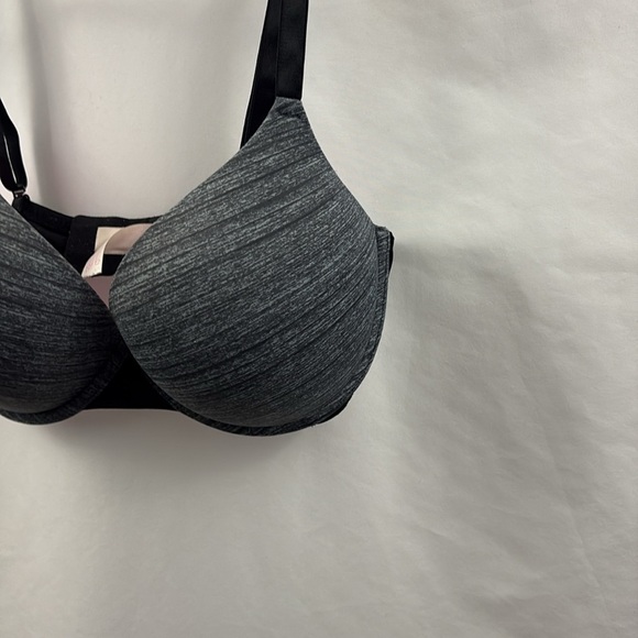PINK Victoria’s Secret 34DD Bra Push Up Gray - Picture 5 of 10
